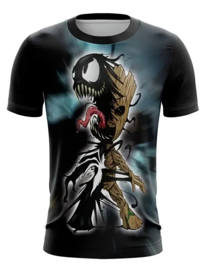 Camiseta Remera Sublimada Venom Groot