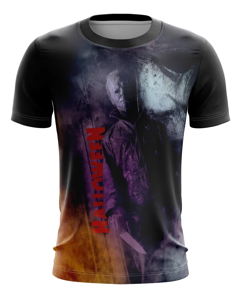 Camiseta Remera Sublimada Infantil Michael Myers