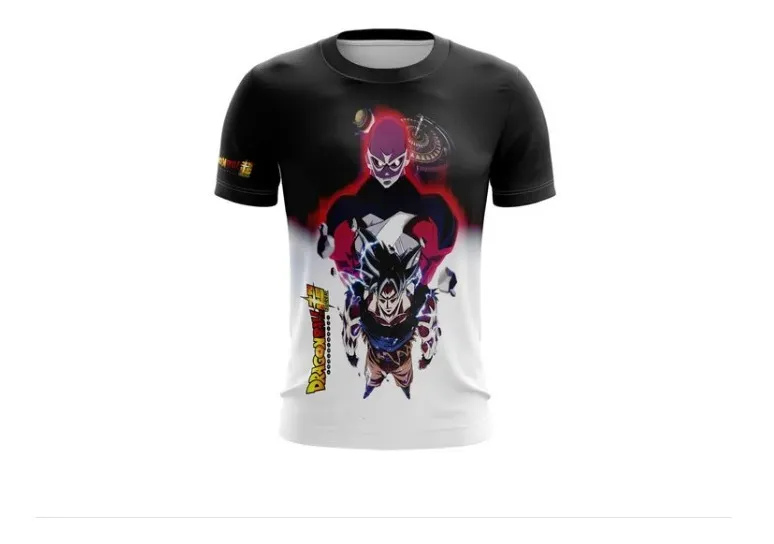 Camiseta Remera Sublimada Goku Jiren Tallas Extra