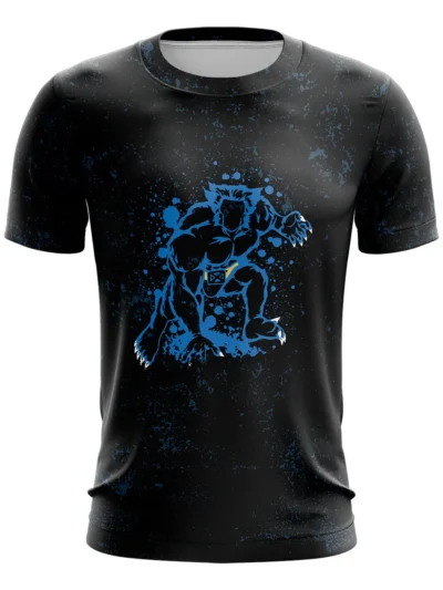 Camiseta Remera Sublimada Infantil Bestia Pintura