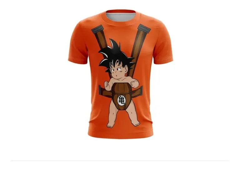 Camiseta Remera Sublimada Goku Baby Infantil