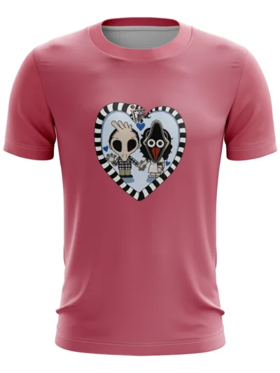 Camiseta Remera Sublimada Till Death Rosa