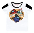 Camiseta Remera Sublimada Niño / A Amongus Impostor Spandex Moda Full Print