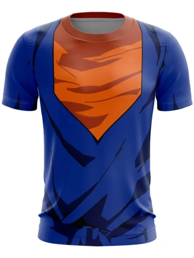 Camiseta Remera Sublimada Infantil Vegetto Traje