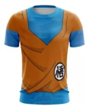 Camiseta Remera Sublimada Goku Traje Infantil
