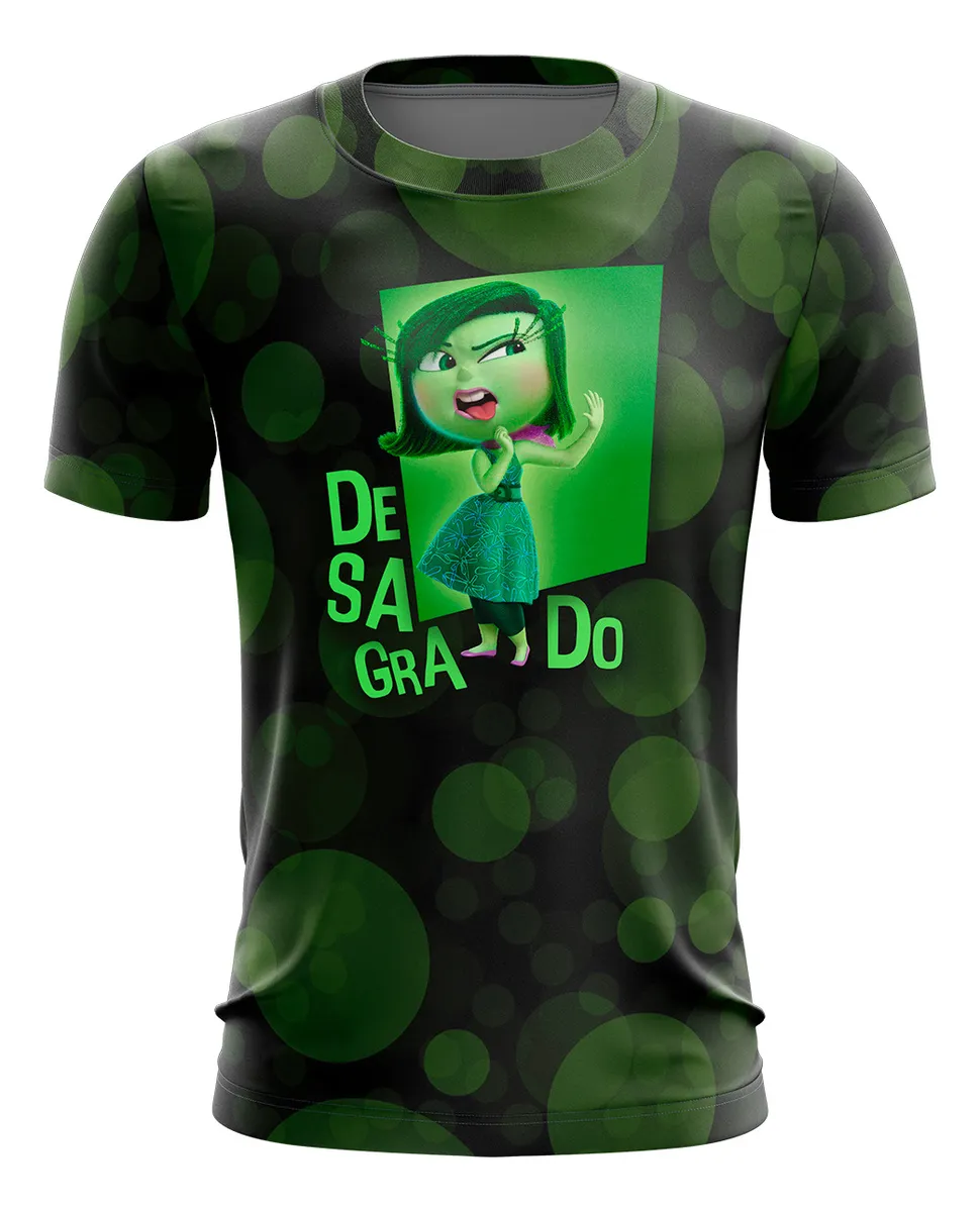Camiseta Remera Sublimada Talla Extra Intensamente Desagrado