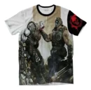 Camiseta Remera Sublimada Hombre Gears O. War Gamer Spandex Calidad Premium