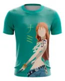 Camiseta Remera Sublimada Mugiwaras Nami