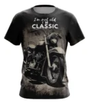 Camiseta Remera Sublimada Hombre Papá Motocicleta Vintage Moda Masculina
