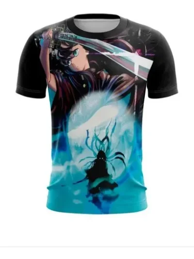 Camiseta Remera Sublimada Muichiro Tokito Dragon Slayer