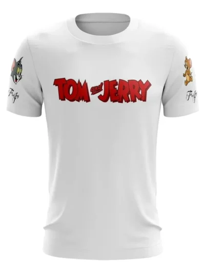 Camiseta Remera Sublimada Tom & Jerry