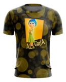 Camiseta Remera Sublimada Talla Extra Intensamente Alegría
