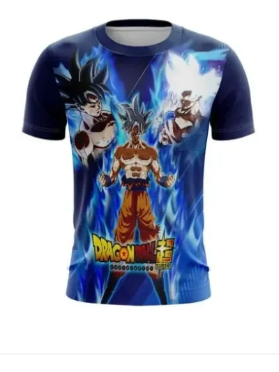 Camiseta Remera Sublimada Goku Ultra Tallas Extra