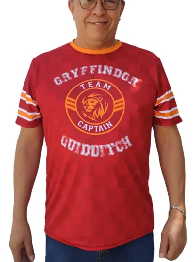 Camiseta Remera Sublimada Gryffindor Quidditch