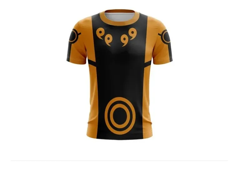 Camiseta Remera Sublimada Naruto Sabio Tallas Extra