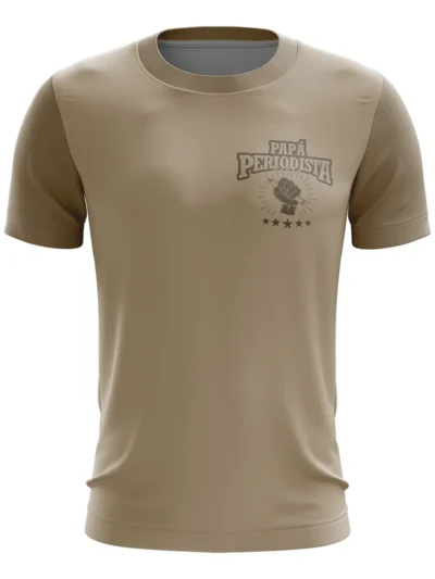 Camiseta Remera Sublimada Infantil Papá Periodista