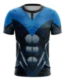 Camiseta Remera Sublimada Nightwing Tallas Extra