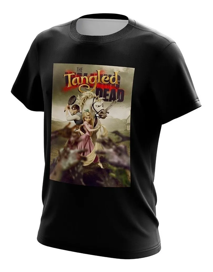 Camiseta Remera Sublimada Enredados
