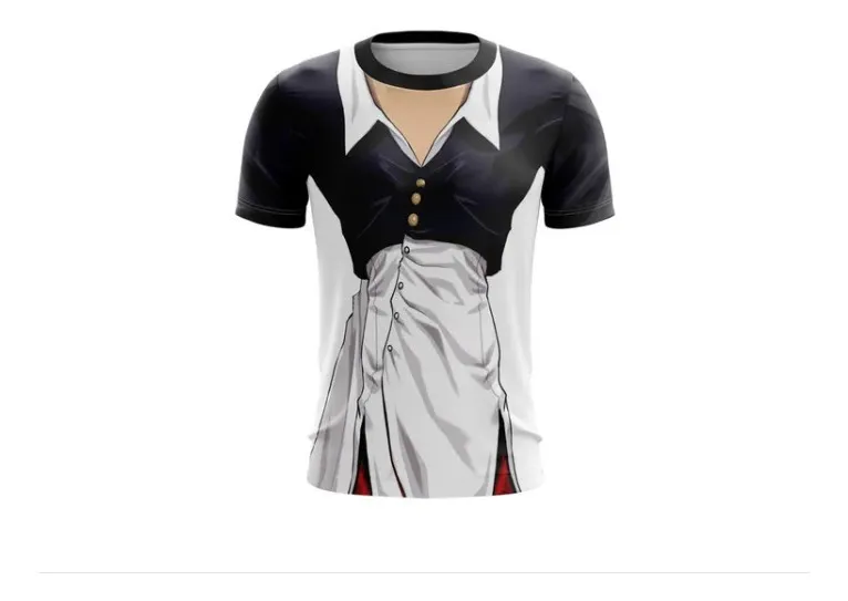 Camiseta Remera Sublimada Iori Traje Infantil