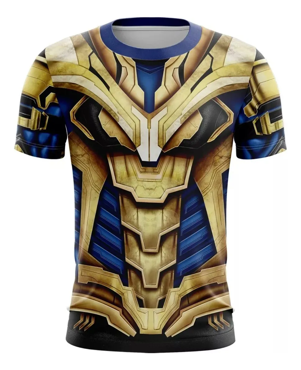 Camiseta Remera Sublimada Infantil Thanos