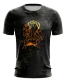 Camiseta Remera Sublimada Talla Extra Sabertooth Pintura