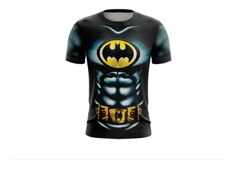 Camiseta Remera Sublimada Batman Burton Infantil