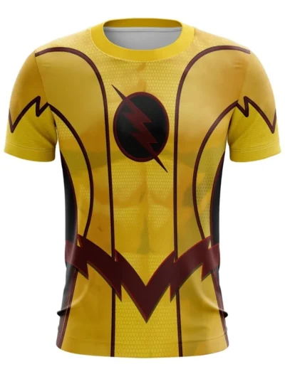 Camiseta Remera Sublimada Talla Extra Flash Reverso