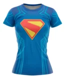 Camiseta Remera Sublimada Superman 2025 Corte Dama Talla Extra