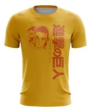 Camiseta Remera Sublimada Attack On Titan Naranja