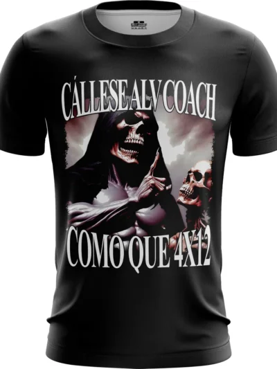 Camiseta Remera Sublimada Talla Extra Cállese Alv Coach
