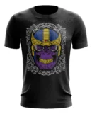 Camiseta Remera Sublimada Tallas Extra Thanos Skull
