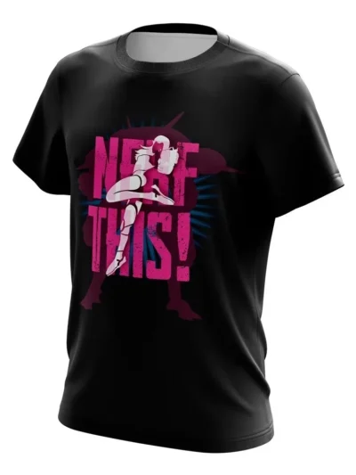 Camiseta Remera Sublimada Talla Extra Overwatch Dva