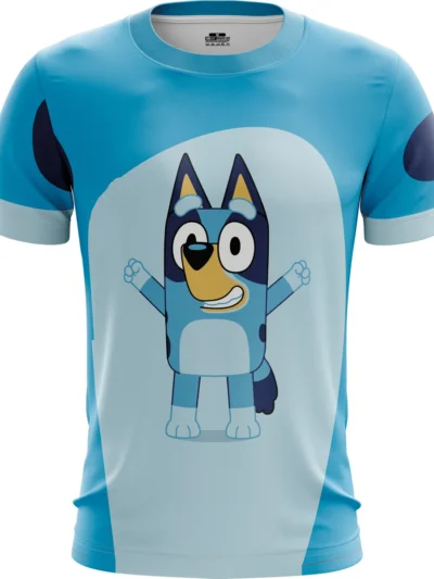 Camiseta Remera Sublimada Bluey