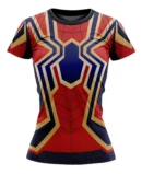Camiseta Remera Sublimada Ironspider Película Corte Dama
