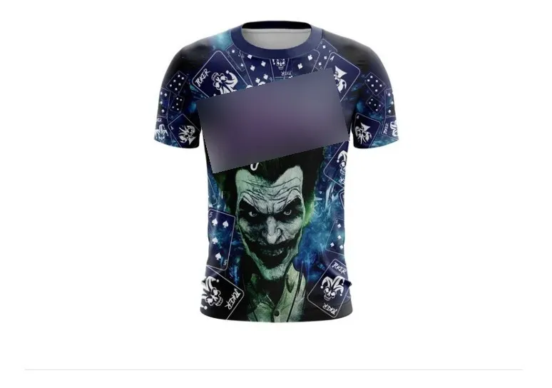 Camiseta Remera Sublimada Joker Serious Tallas Extra