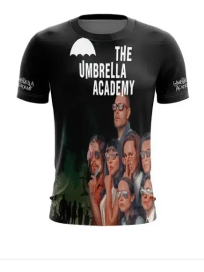 Camiseta Remera Sublimada The Umbrella Academy Tallas Extra