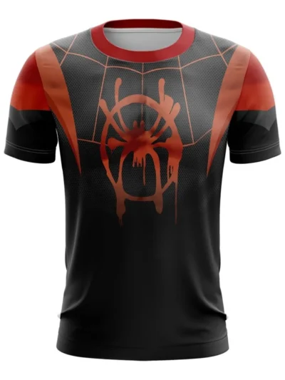 Camiseta Remera Sublimada Miles Morales Película
