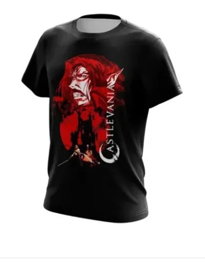 Camiseta Remera Sublimada Castelvania Tallas Extra