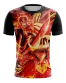 Camiseta Remera Sublimada Kyojuro Rengoku Demon Slayer