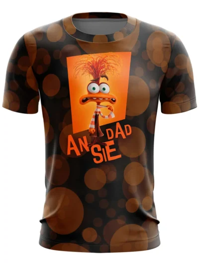 Camiseta Remera Sublimada Intensamente Ansiedad