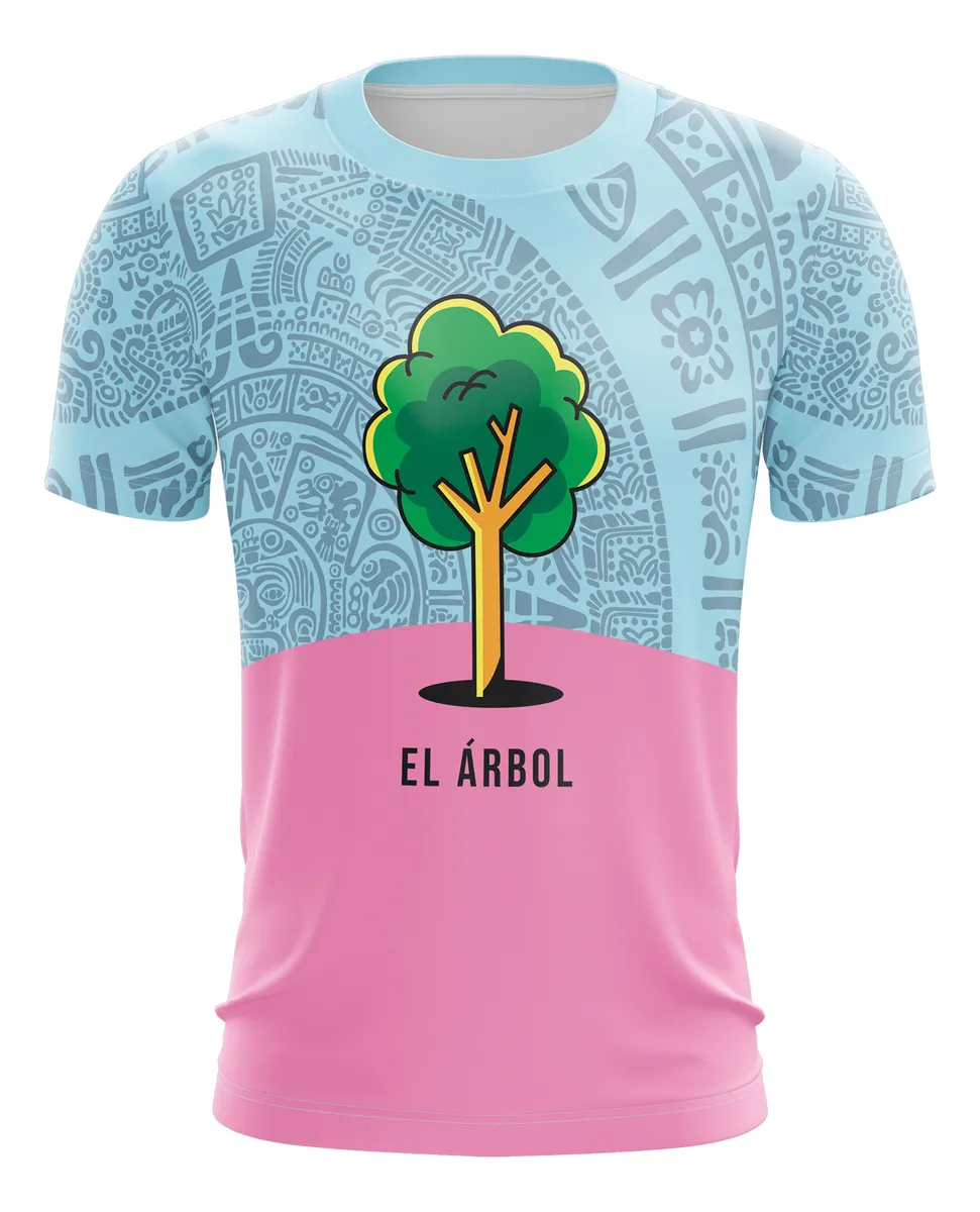 Camiseta Remera Sublimada Lotería El Árbol Infantil
