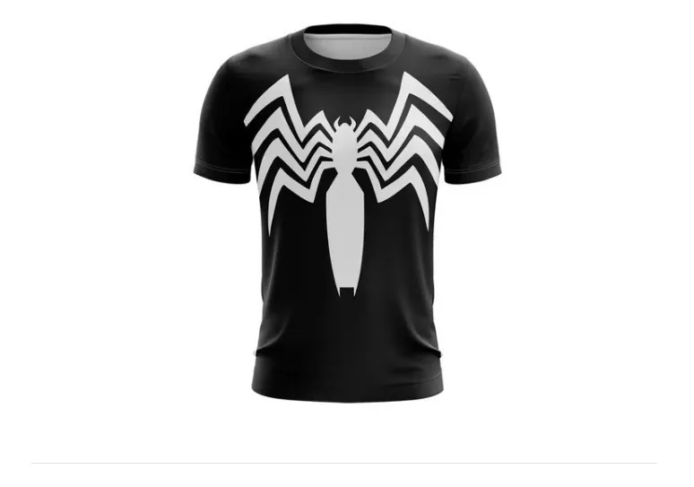 Camiseta Remera Sublimada Venom Logo