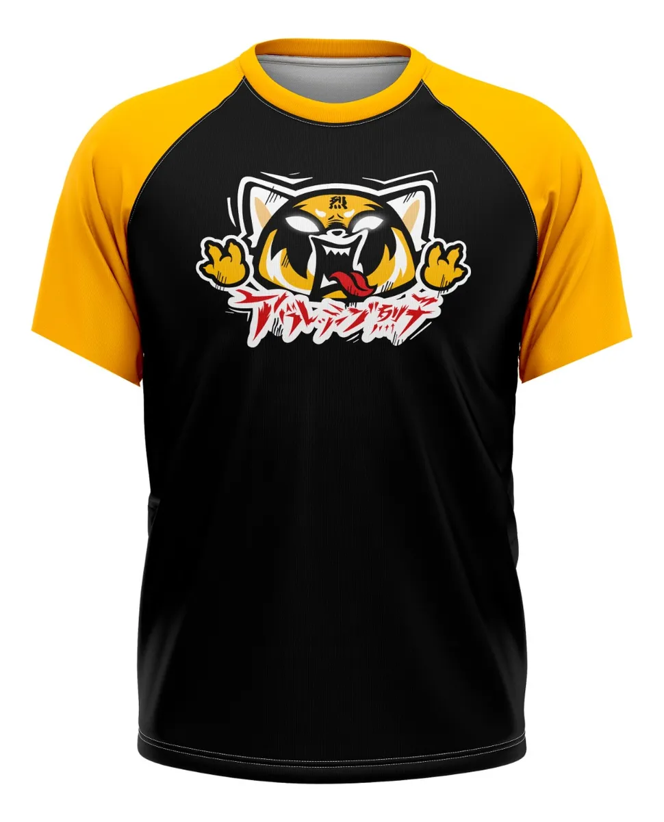 Camiseta Remera Sublimada Talla Extra Aggretsuko