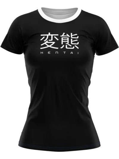 Camiseta Remera Sublimada Hentai Face D3 Dama