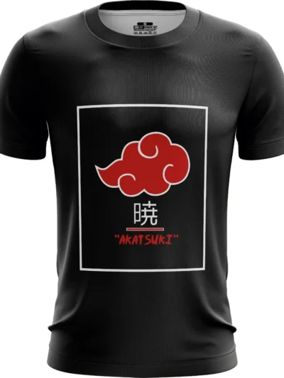 Camiseta Remera Sublimada Tallas Extra Akatsuki D2
