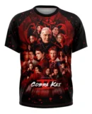 Camiseta Remera Sublimada Cobra Kai Temp 5 Personajes