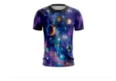 Camiseta Remera Sublimada Espacial Infantil