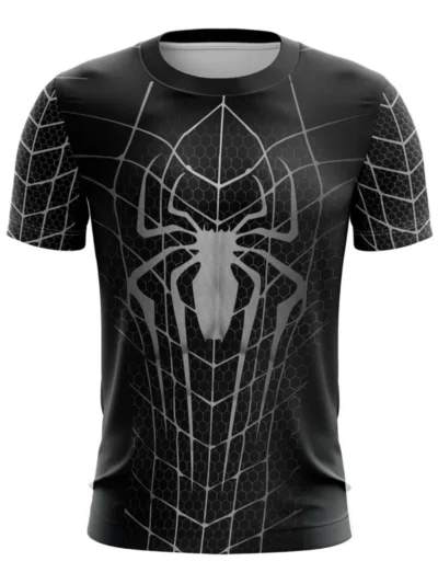 Camiseta Remera Sublimada Venom Negro