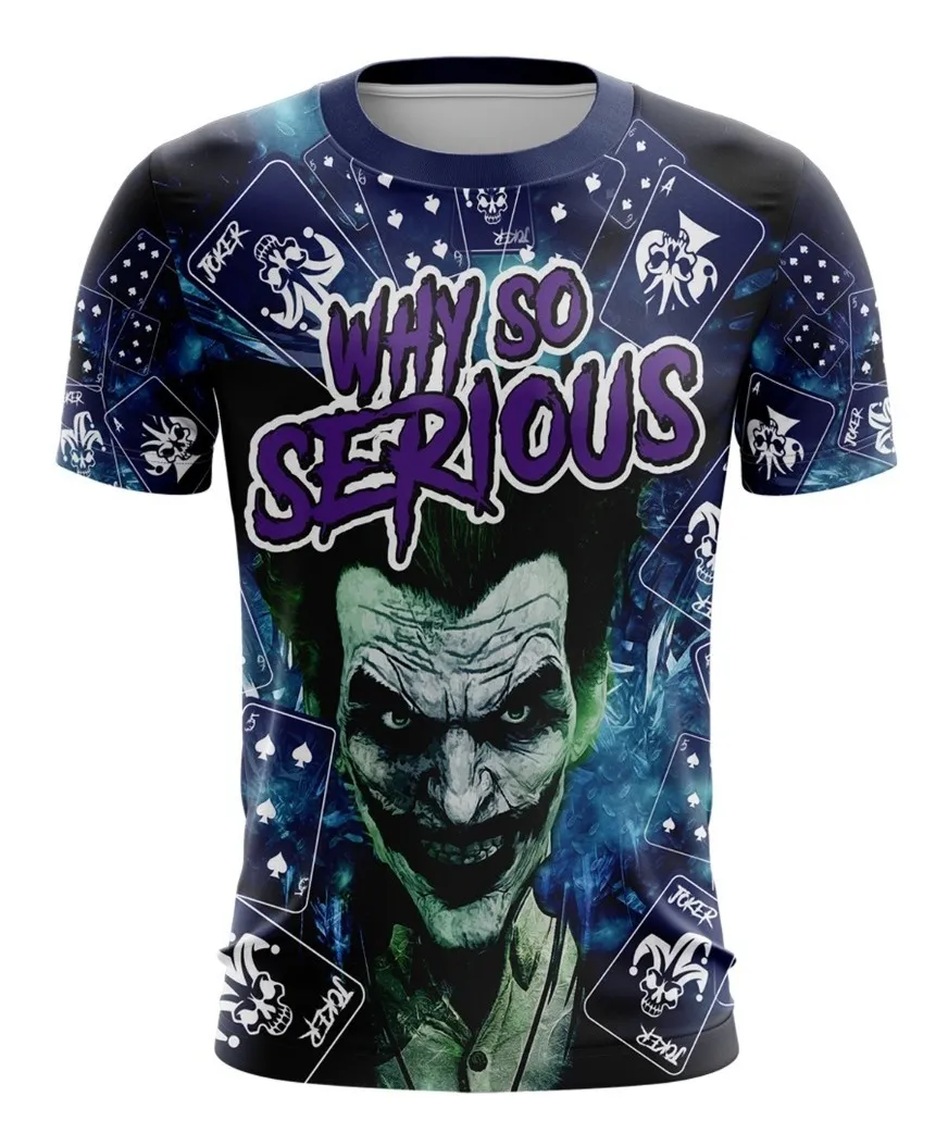 Camiseta Remera Sublimada Talla Extra Joker Serious