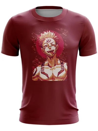 Camiseta Remera Sublimada Infantil Sukuna